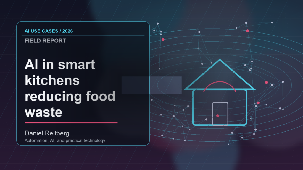 AI in smart kitchens reducing food waste: From Experiment to Everyday Use