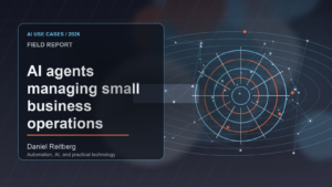 AI agents managing small business operations: From Experiment to Everyday Use