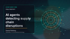 AI agents detecting supply chain disruptions before deliveries fail: From Experiment to Everyday Use