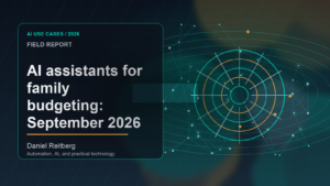 AI assistants for family budgeting: September 2026 implementation field guide: From Experiment to Everyday Use